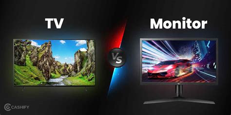 tv vs monitor review